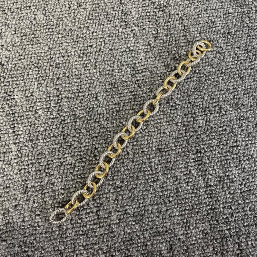 Preowned DY Chatelaine Bracelet in Amethyst